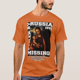 T-shirt Madonna et l'enfant disparu en 1945 2ÈME GUERRE MO