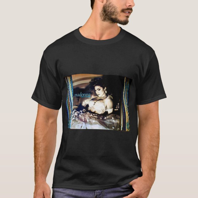T-shirt Madonna Like A Virgin (Devant)