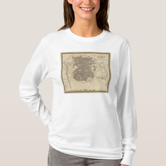 T-shirt Madrid, Espagne (Devant)
