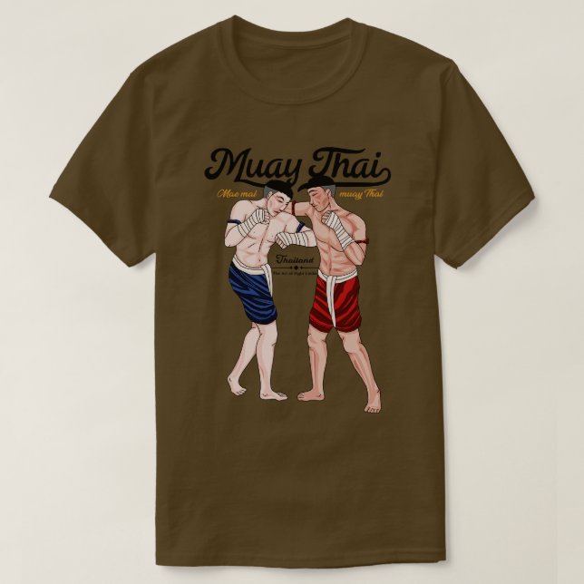 T-shirt Mae Mai Muay Thai 4 (Design devant)