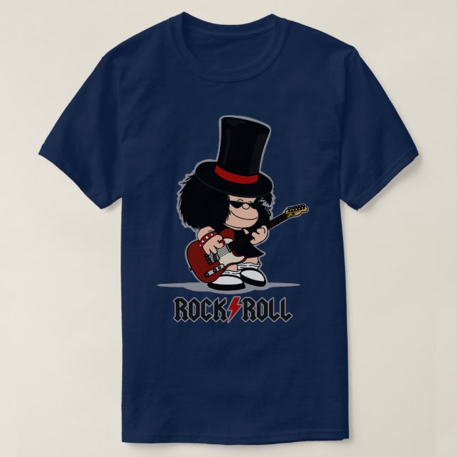T-shirt Mafalda Rockera (Design devant)