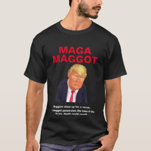 T-shirt Maga Maggot