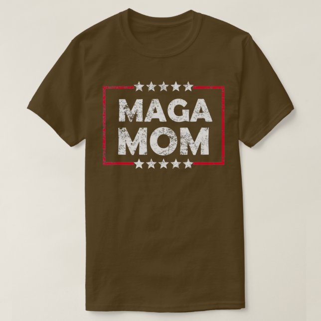 T-shirt Maga maman Anti Joe Biden désespéré pour mère femm (Design devant)