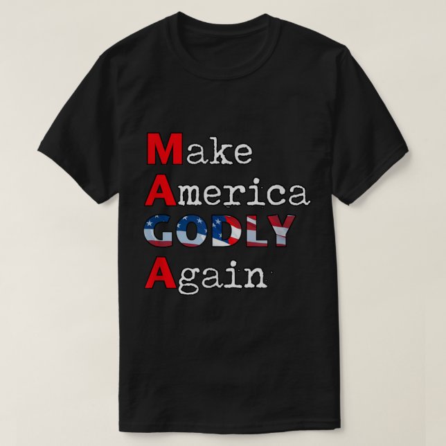 T-shirt MAGA Rendre l'Amérique DOUCE (Design devant)