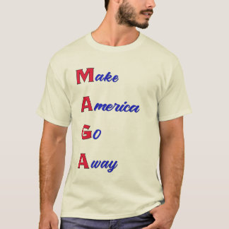 T-shirt MAGA : Tee-shirt Faire Disparaître l'Amérique