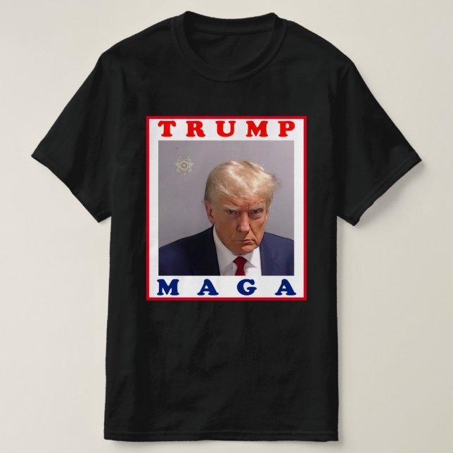 T-SHIRT MAGA TRUMP (Design devant)