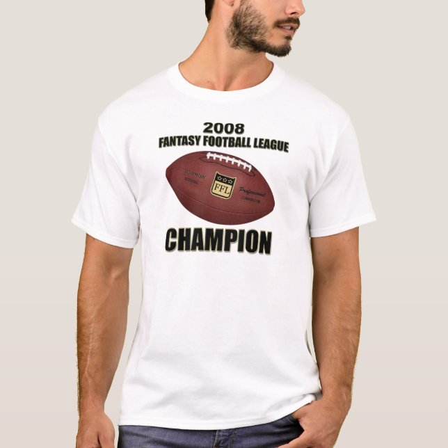 T-shirt Magasin 2008 de champion du football d'imaginaire (Devant)