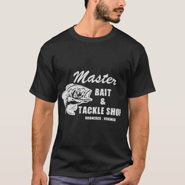 T-shirt Magasin de pêche et d'appâts Master (Devant)