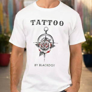 T-shirt Magasin de Tatouage Professionnel Studio de Tatoua