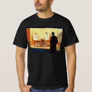 T-shirt Magasin de vente au détail d'entreprise vintage, h
