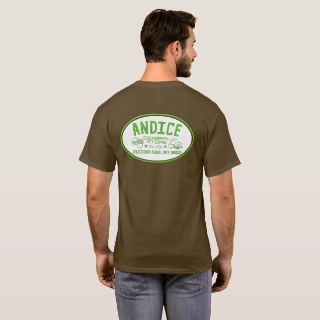 T-shirt Magasin général Andice (Dos entier)