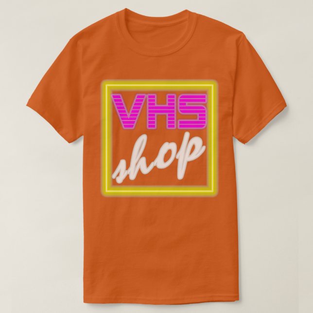 T-shirt Magasin VHS (Design devant)