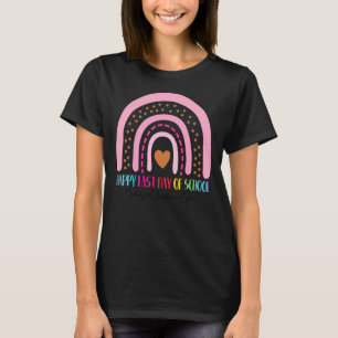 T-shirt Magasinez les ouvriers heureux Dernier jour école 