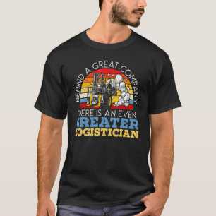T-shirt Magasinier en logistique Magasinier de marchandise