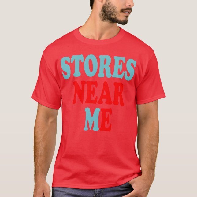 T-shirt MAGASINS près de Meshirt rétro (Devant)
