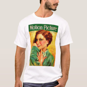 T-shirt Magazine 1928 de film de Joan Crawford