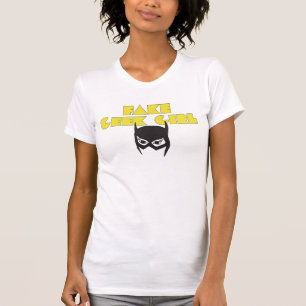 T-shirt Magazine de GEEKED - fausse fille de geek