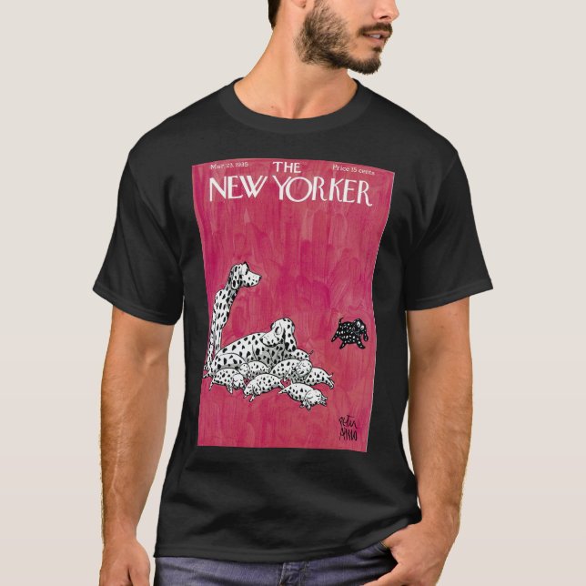 T-SHIRT MAGAZINE DE NEW YORKER 1935 (Devant)