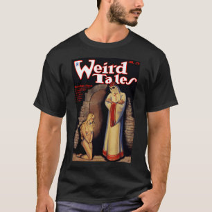 T-shirt Magazine Vintage Weird Tales Le Gargouille Noir