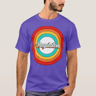 T-shirt Magdaleno Nom Chemise Vintage Magdaleno Cercle