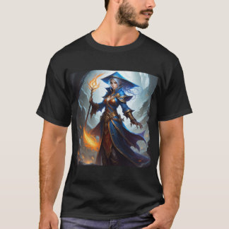 T-shirt Mage de feu