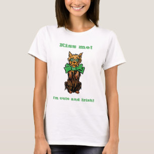 T-shirt Mage de l'Oz vintage Chien Toto avec un nœud vert