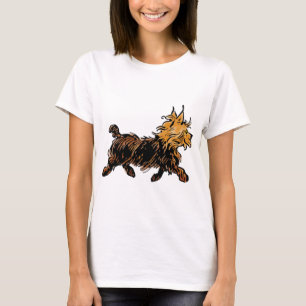 T-shirt Mage de l'Oz vintage, Toto le chien chiot mignon
