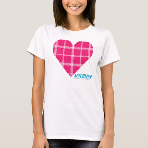 T-shirt Magenta 2 de plaid