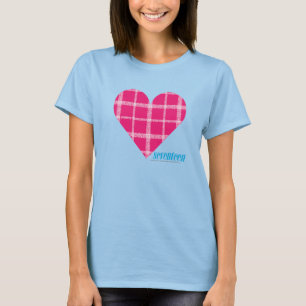 T-shirt Magenta 2 de plaid