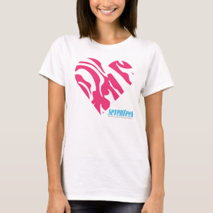 T-shirt Magenta 2 de zèbre