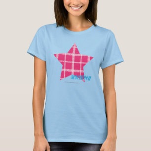 T-shirt Magenta 3 de plaid