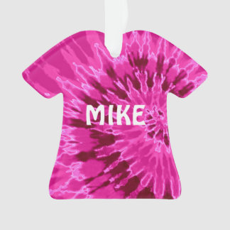 T-shirt Magenta Tie Dye