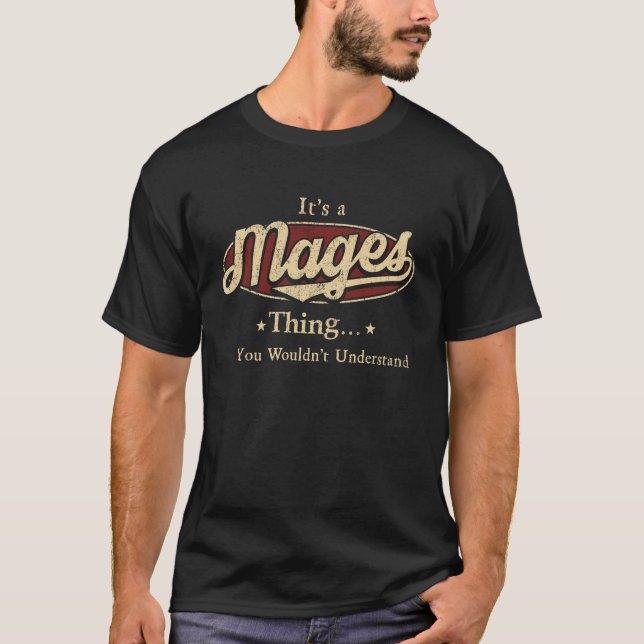 T-shirt Mages Chemise Vous ne comprendriez pas (Devant)