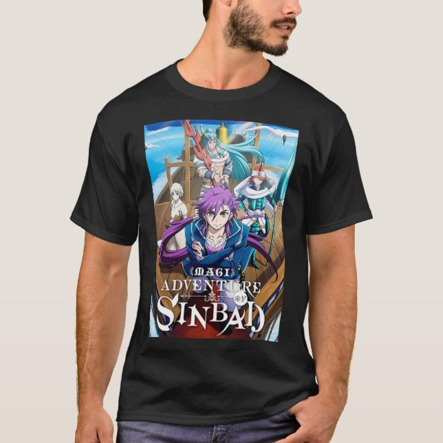 T-shirt Magi Adventure de Sinbad (Devant)