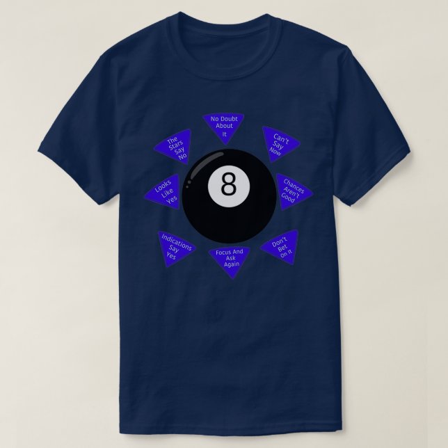 T-shirt Magic 8 balle (Design devant)