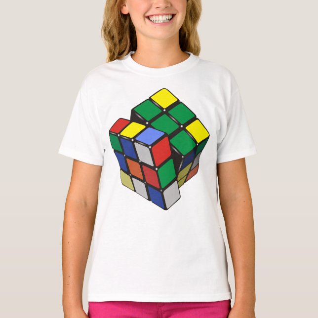 T-shirt Magic Cube garçon homme fille (Devant)