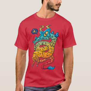 T-shirt Magic Drago Dragon Magique Créature Art