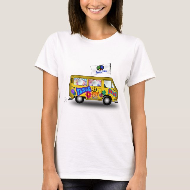 T-shirt Magic Hippie Van (Devant)