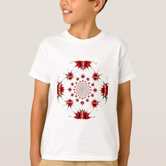T-shirt Magic Kenya : Kaleidoscope 🇰 identité culturelle  (Devant)