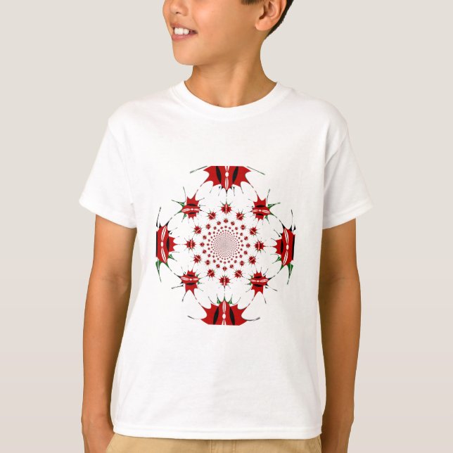 T-shirt Magic Kenya : Kaleidoscope 🇰 identité culturelle  (Devant)