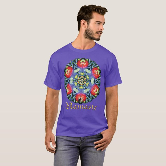 T-shirt Magic Namaste Kaleidoscope (Devant entier)