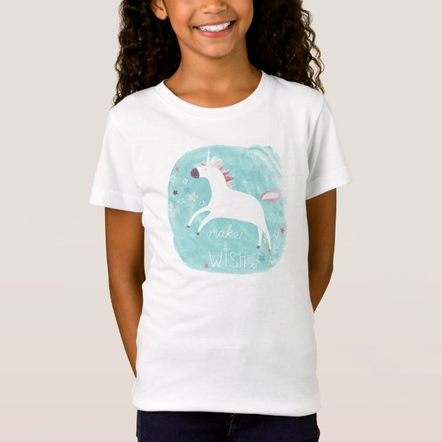T-Shirt Magic Unicorn Squad - Faites un voeu (Devant)