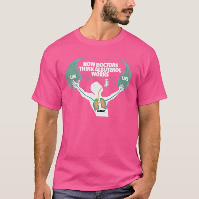 T-shirt Magical Albuterol Funny Respiratory Therapist Desi (Devant)
