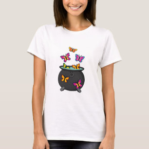 T-shirt Magical Butterflies from a cauldron