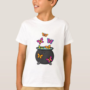 T-shirt Magical Butterflies from a cauldron