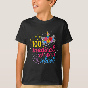 T-shirt Magical Days Unicorn Costume Enfants 100e Jour De