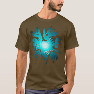 T-shirt Magical Energy Orb Ball Of Energy Witch Design Ave