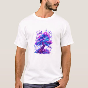 T-shirt Magical Galaxy Tree Art