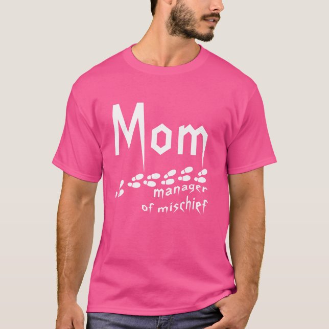T-shirt Magical Maman Funny Maman Manager de Mischief (Devant)