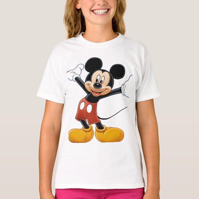 T-shirt Magical Mickey Tee - shirts : Amusement & Aventure (Devant)